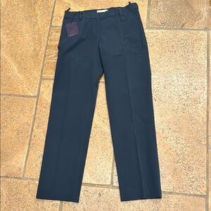 NWT Prada Women’s Cropped Straight leg Navy Pants in size 38